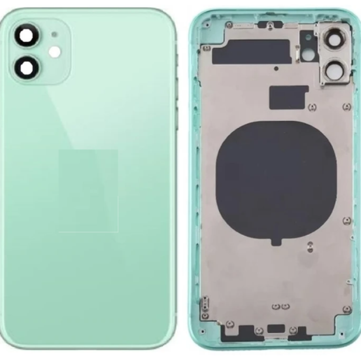 SPAREWARE®  Battery Cover Back Door Panel Body For iPhone 11 - Green  (COMPLETE BODY PANEL)