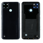 SPAREWARE® Back Panel Back Door Panel Body Cover For Realme C21Y -Black (ORIGINAL WITH NETWORK NFC OR LOGO)