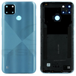 SPAREWARE® Back Panel Back Door Panel Body Cover For Realme C21Y -Blue (ORIGINAL WITH NETWORK NFC OR LOGO)