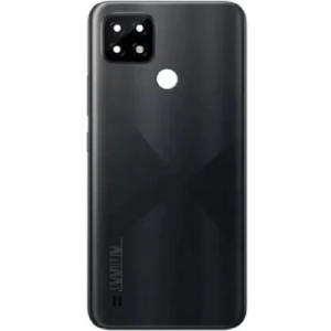 SPAREWARE® Back Panel Back Door Panel Body Cover For Realme C21 -Grey (WITH ALL LOGO)