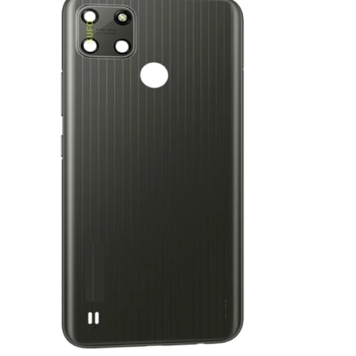 SPAREWARE® Back Panel Back Door Panel Body Cover For Realme C25Y-Grey (WITH ALL LOGO)