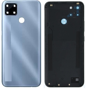 SPAREWARE® Back Panel Back Door Panel Body Cover For Realme C25 -Blue (ORIGINAL WITH NETWORK NFC OR LOGO)