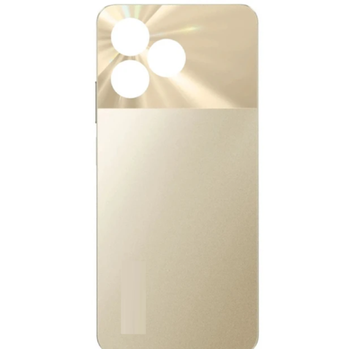 SPAREWARE® Back Panel Back Door Panel Body Cover For Realme C53 -Gold (WITH ALL LOGO)