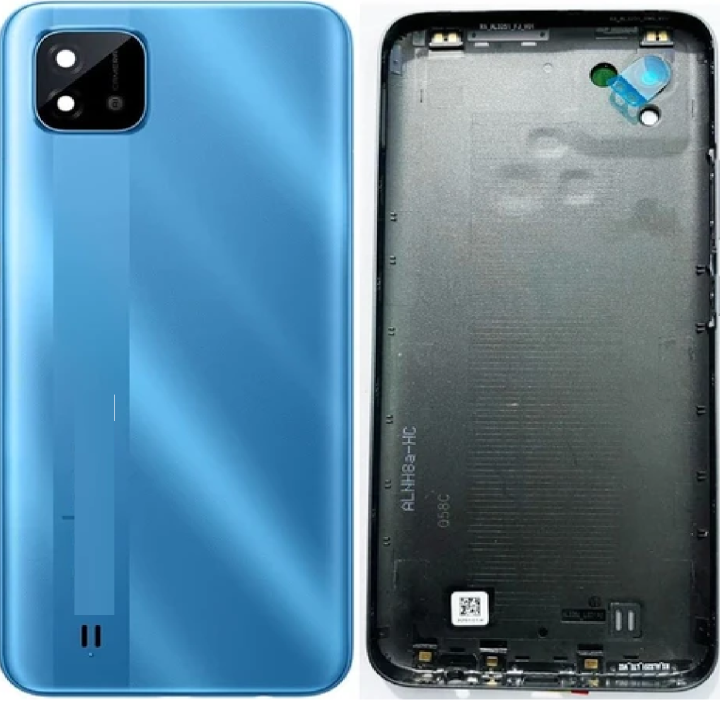 SPAREWARE® Back Panel Back Door Panel Body Cover For Realme C20 -Blue (ORIGINAL WITH NETWORK NFC OR LOGO)