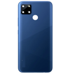 SPAREWARE® Back Panel Back Door Panel Body Cover For Realme C12 -Blue (WITH ALL LOGO)