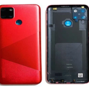 SPAREWARE® Back Panel Back Door Panel Body Cover For Realme C12 -Red (ORIGINAL WITH NETWORK NFC OR LOGO)
