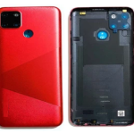 SPAREWARE® Back Panel Back Door Panel Body Cover For Realme C12 -Red (ORIGINAL WITH NETWORK NFC OR LOGO)