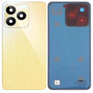 SPAREWARE® Back Panel Back Door Panel Body Cover For Realme Narzo N53 -Gold (CAMERA GLASS LENS OR ALL LOGO)