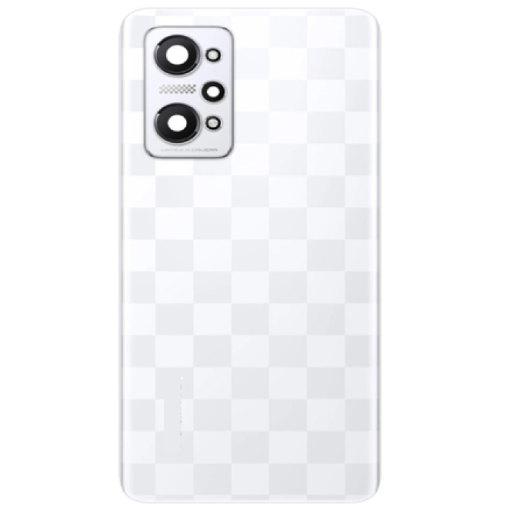 SPAREWARE® Back Panel Back Door Panel Body Cover For Realme Gt Neo 3T -White (CAMERA GLASS LENS OR WITH ALL LOGO)