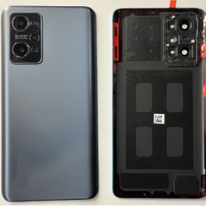 SPAREWARE® Back Panel Back Door Panel Body Cover For Realme Gt Neo 2 -Black (ORIGINAL HEAT GASKET CAMERA LENS OR WITH ALL LOGO)