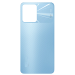 SPAREWARE® Back Panel Back Door Panel Body Cover For Realme Narzo 50A Prime -Blue (WITH ALL LOGO)
