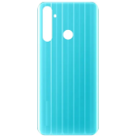 SPAREWARE® Back Panel Back Door Panel Body Cover For Realme Narzo 10 -Blue (WITH ALL LOGO)