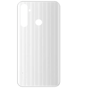 SPAREWARE® Back Panel Back Door Panel Body Cover For Realme Narzo 10 -White (WITH ALL LOGO)