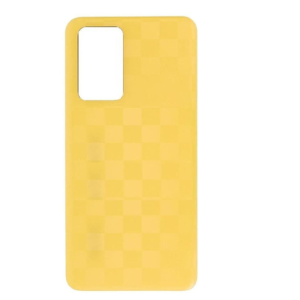 SPAREWARE® Back Panel Back Door Panel Body Cover For Realme Gt Neo 3T -Yellow (WITH ALL LOGO)