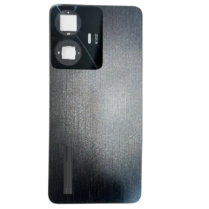 SPAREWARE® Back Panel Back Door Panel Body Cover For Realme C55 -Black (WITH ALL LOGO)
