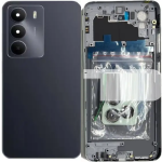 SPAREWARE® Back Panel Back Door Panel Body Cover For Realme C73 -Black(MIDDLE RING + BACK PANEL WITH ALL LOGO)