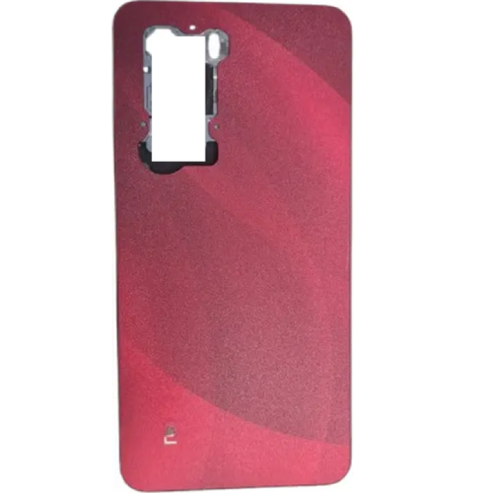 SPAREWARE® Back Panel Back Door Panel Body Cover For Realme 14X -Red (WITH ALL LOGO)