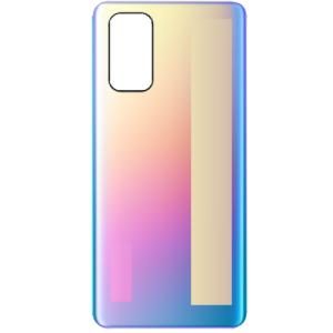 SPAREWARE® Back Panel Back Door Panel Body Cover For Realme X7 Pro -Pink (WITH ALL LOGO)