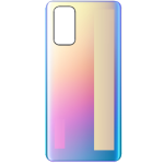 SPAREWARE® Back Panel Back Door Panel Body Cover For Realme X7 Pro -Pink (WITH ALL LOGO)