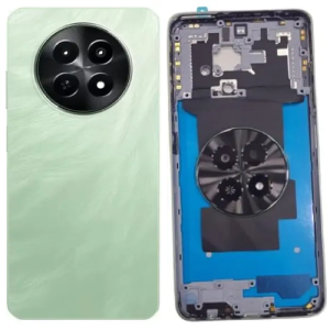 SPAREWARE® Back Panel Back Door Panel Body Cover For Realme C65 5G-Green (MIDDLE RING + BACK PANEL WITH ALL LOGO)