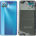 SPAREWARE® Back Panel Back Door Panel Body Cover For Oppo F17 Pro -Blue (MIDDLE RING BACK PANEL BUTTON OR LENS WITH LOGO)