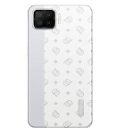 SPAREWARE® Back Panel Back Door Panel Body Cover For Oppo F17 -White (WITH LOGO)