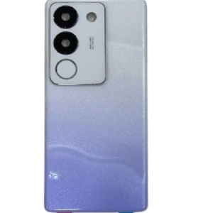 SPAREWARE® Back Door Panel Body Back Panel For Vivo V29 Pro -Purple (WITH CAMERA GLASS ALL LOGO)