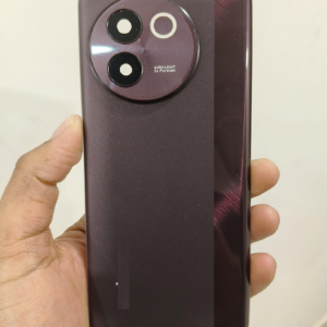 SPAREWARE® Back Door Panel Body Back Panel For Vivo V30E -Red (CAMERA LENS OR WITH ALL LOGO)