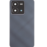 SPAREWARE® Back Door Panel Body Back Panel For Vivo V25 5G -Black (WITH CAMERA GLASS ALL LOGO)