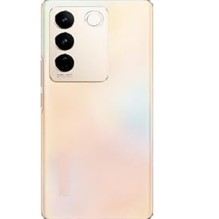 SPAREWARE® Back Door Panel Body Back Panel For Vivo V27/Vivo V27 Pro -Gold (WITH CAMERA GLASS ALL LOGO)