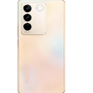 SPAREWARE® Back Door Panel Body Back Panel For Vivo V27/Vivo V27 Pro -Gold (WITH CAMERA GLASS ALL LOGO)
