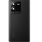 SPAREWARE® Back Door Panel Body Back Panel For Vivo V25 Pro -Black (WITH CAMERA GLASS ALL LOGO)