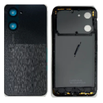 SPAREWARE® Back Door Panel Body Back Panel For Vivo Y03 -Black (MIDDLE RING PANEL BUTTON OR LENS ALL LOGO)