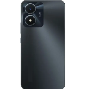 SPAREWARE® Back Door Panel Body Back Panel For Vivo Y02S -Black (MIDDLE RING PANEL BUTTON OR LENS ALL LOGO)