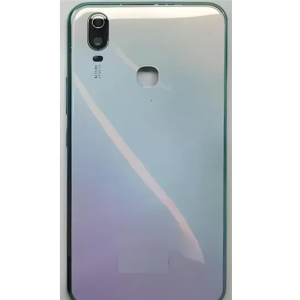 SPAREWARE® Back Door Panel Body Back Panel For Vivo Y12 -White (WITH ALL LOGO)