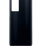 SPAREWARE® Back Panel Back Door Panel Body Cover For Oppo A54 -Black (WITH ALL LOGO)