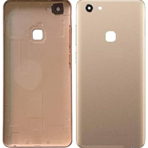 SPAREWARE® Back Door Panel Body Back Panel For Vivo V7 -Gold (WITH ALL LOGO)