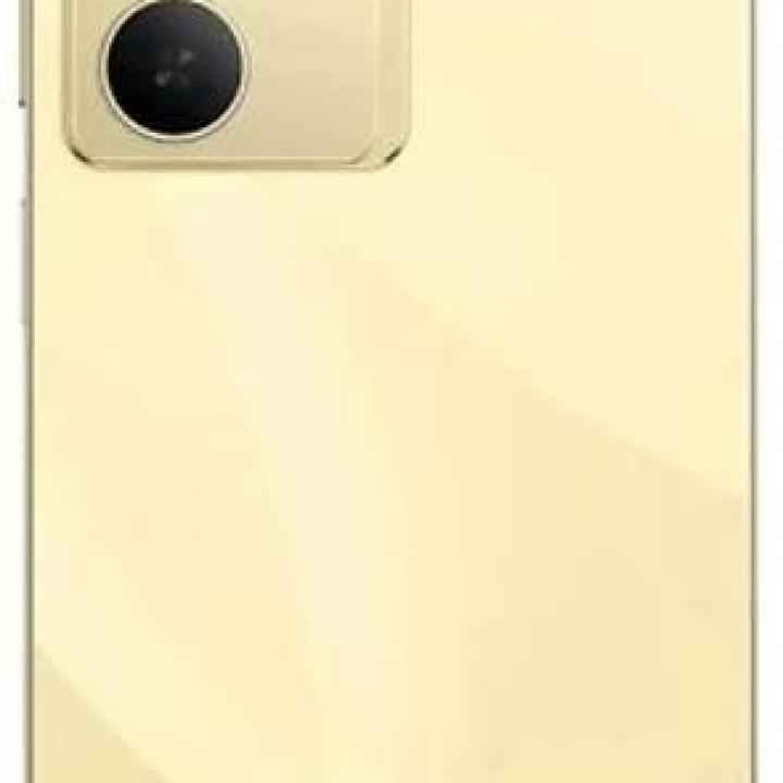 SPAREWARE® Back Panel Back Door Panel Body Cover For Realme 14X 5G -Gold (WITH CAMERA LENS ALL LOGO)