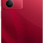 SPAREWARE® Back Panel Back Door Panel Body Cover For Realme 14X 5G -Red (WITH CAMERA LENS ALL LOGO)