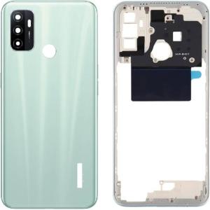 SPAREWARE® Back Panel Back Door Panel Body Cover For Oppo A33 2020 -White(MIDDLE RING BACK SIDE BUTTON CAMERA LENS OR LOGO)