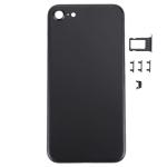 SPAREWARE®  Battery Cover Back Door Panel Body For iPhone 7 -Black