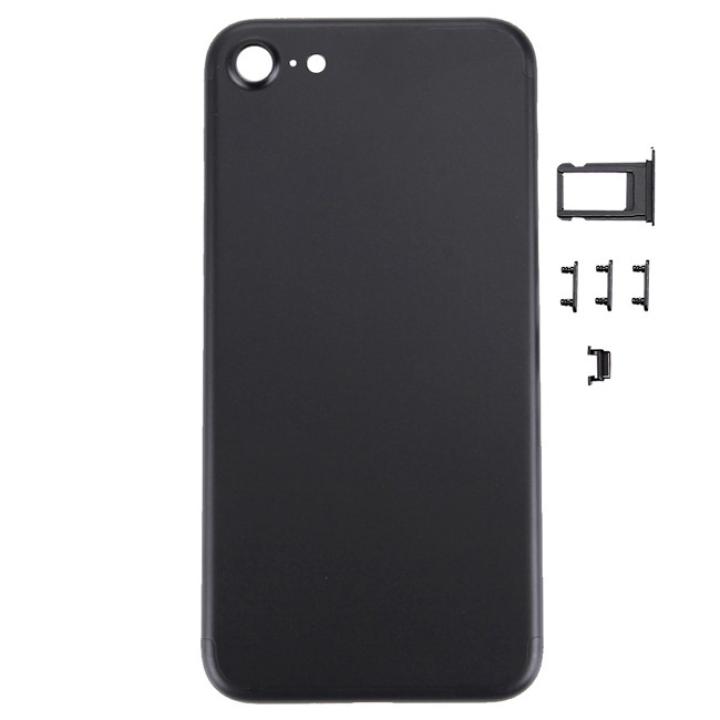 SPAREWARE®  Battery Cover Back Door Panel Body For iPhone 7 -Black