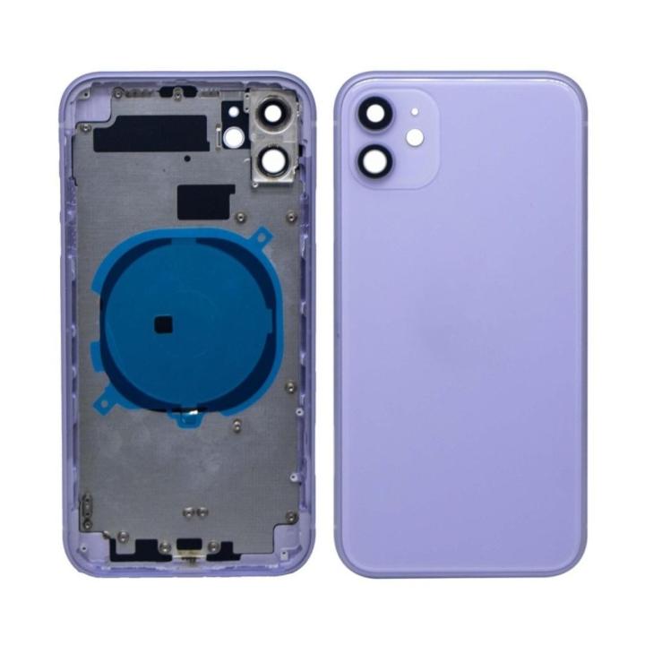 SPAREWARE®  Battery Cover Back Door Panel Body For iPhone 11 -Purple (COMPLETE BODY PANEL)