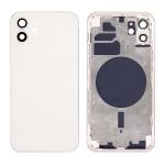SPAREWARE®  Battery Cover Back Door Panel Body For iPhone 12 Mini -White (COMPLETE BODY PANEL)