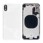 SPAREWARE®  Battery Cover Back Door Panel Body For iPhone X -White (COMPLETE BODY PANEL)