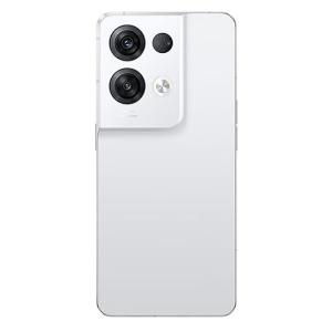 SPAREWARE® Back Panel Back Door Panel Body Cover For Oppo Reno 8 Pro -White (WITH ALL LOGO)