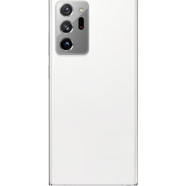SPAREWARE® Battery Cover Back Door Body Panel For Samsung Galaxy Note 20 Ultra -White (WITH CAMERA LENS)