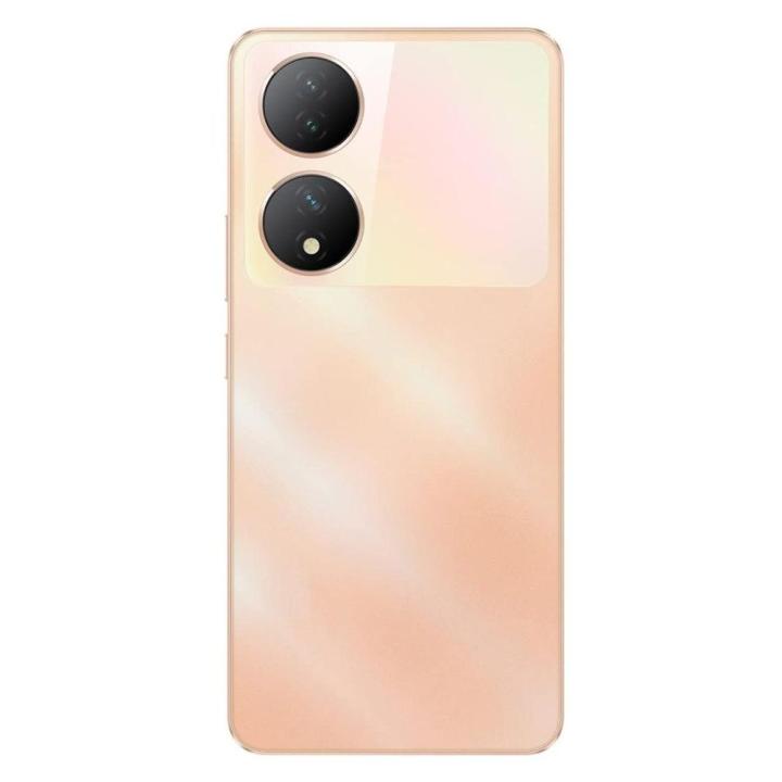 SPAREWARE® Back Door Panel Body Back Panel For Vivo Y100 -Orange (CAMERA GLASS LENS OR WITH ALL LOGO)
