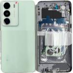 SPAREWARE® Back Panel Back Door Panel Body Cover For Realme C73 -Green (MIDDLE RING + BACK PANEL WITH ALL LOGO)