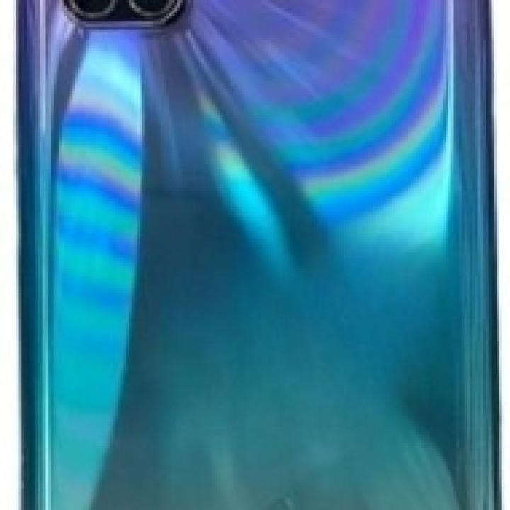 SPAREWARE® Back Panel Back Door Panel Body Cover For Oppo A52 -Blue (MIDDLE RING BACK SIDE BUTTON CAMERA LENS OR LOGO)